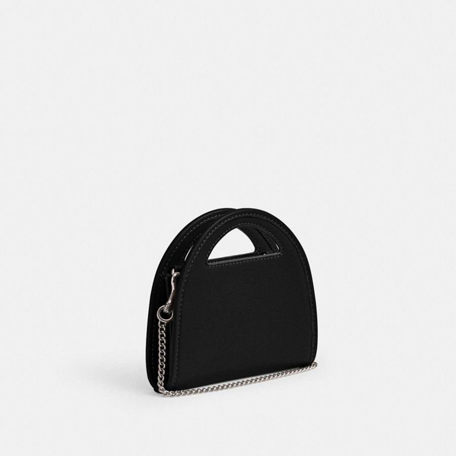 Bolsa Crossbody COACH Top Handle Card Case Feminino Pretas | 95167CBFN