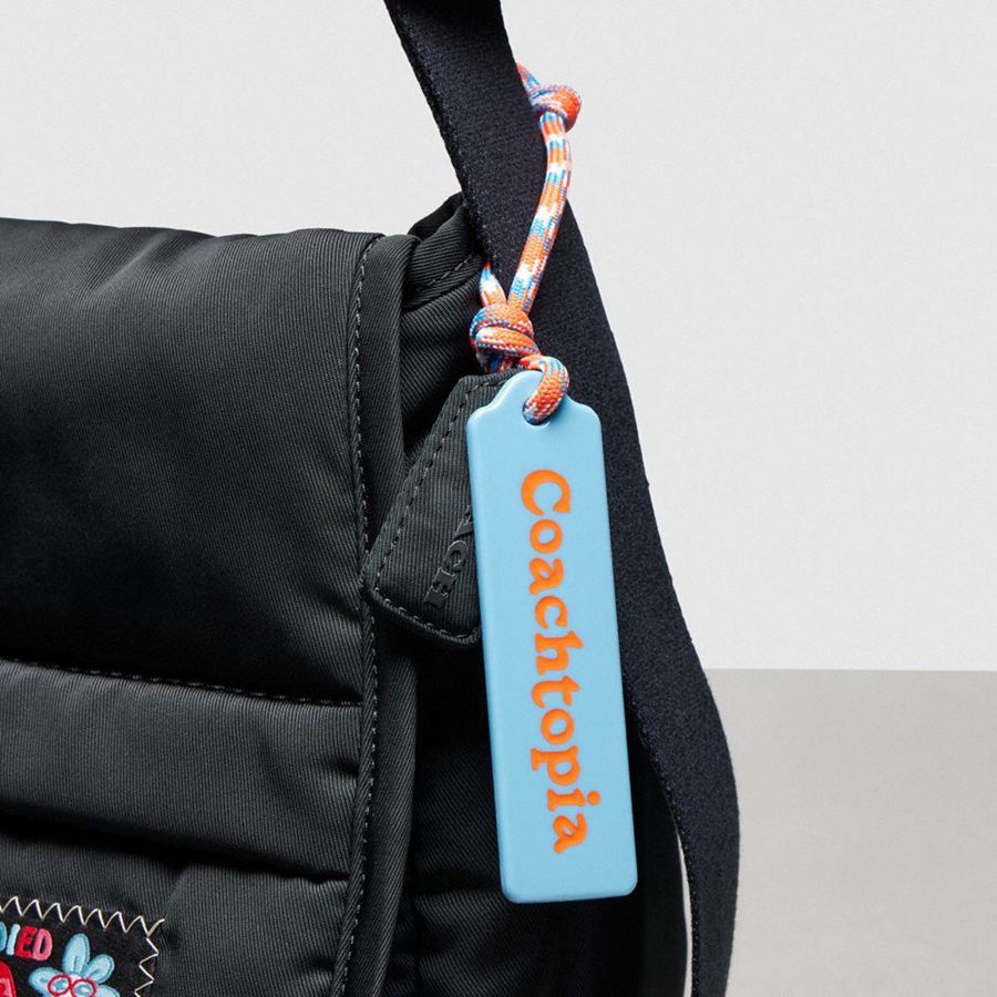 Bolsa Crossbody COACH Topia Loop Messenger Masculino Pretas | 43905XIWF