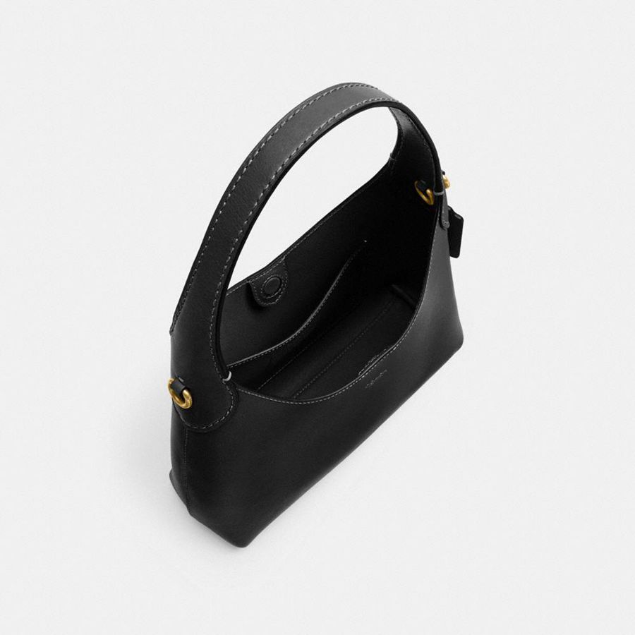 Bolsa Tiracolo COACH Brooklyn 23 Feminino Pretas | 52968BUCJ