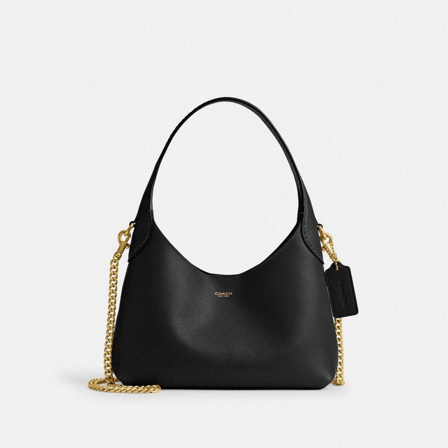 Bolsa Tiracolo COACH Brooklyn 23 Feminino Pretas | 52968BUCJ