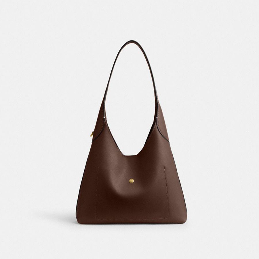 Bolsa Tiracolo COACH Brooklyn 28 Feminino Marrom | 97105NZIJ
