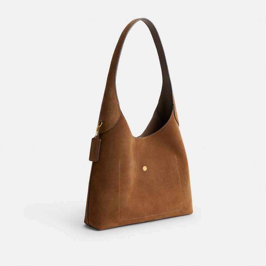 Bolsa Tiracolo COACH Brooklyn 28 Feminino Marrom | 61493HWAC
