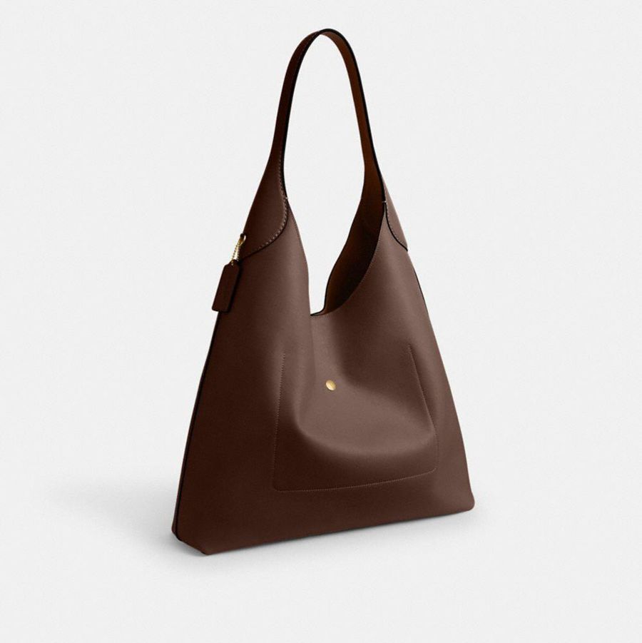 Bolsa Tiracolo COACH Brooklyn 39 Feminino Marrom | 83145SXUC