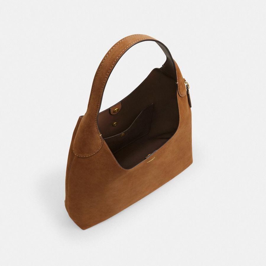 Bolsa Tiracolo COACH Brooklyn 39 Feminino Marrom | 72045LOTA