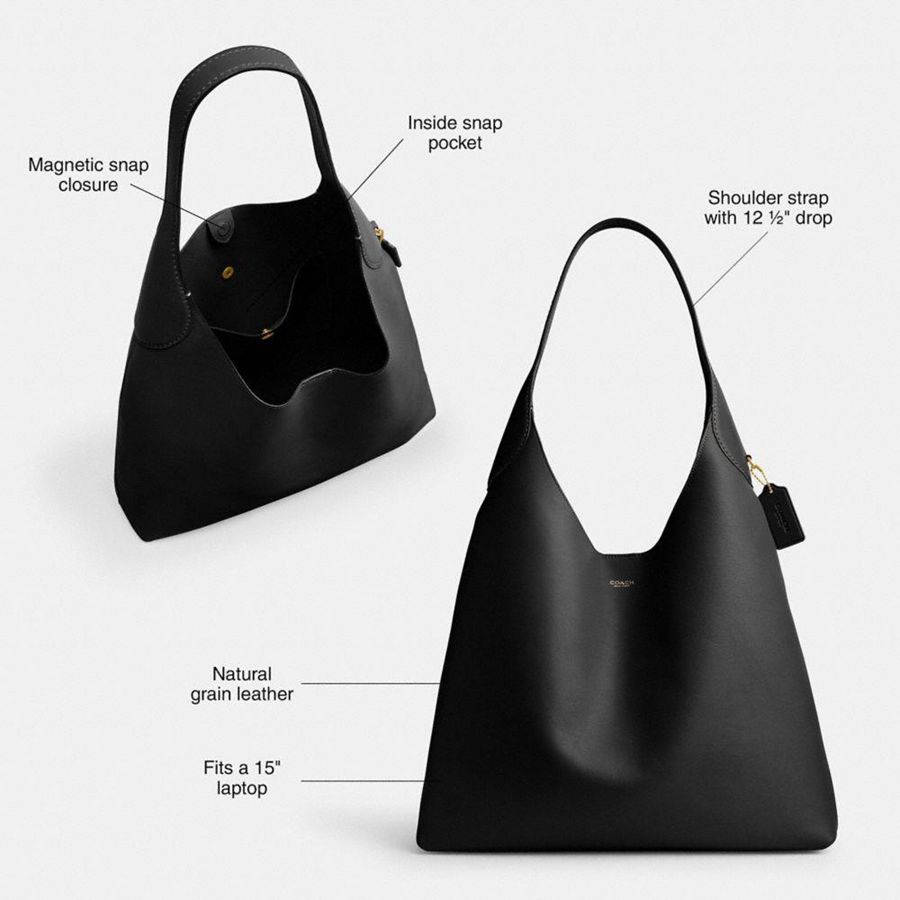 Bolsa Tiracolo COACH Brooklyn 39 Feminino Marrom | 72045LOTA