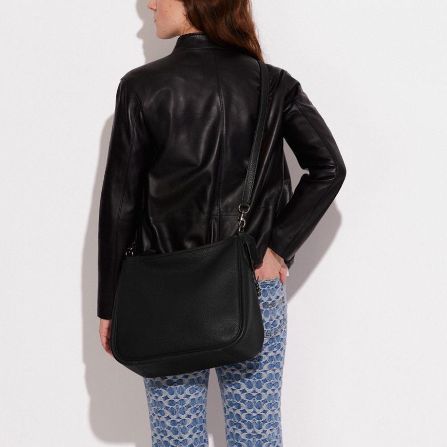 Bolsa Tiracolo COACH Cary Feminino Pretas | 34619GBSV