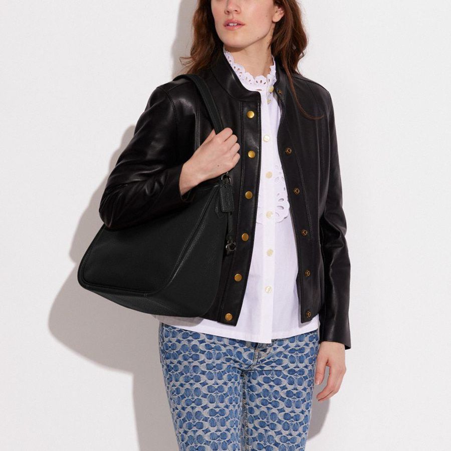 Bolsa Tiracolo COACH Cary Feminino Pretas | 34619GBSV