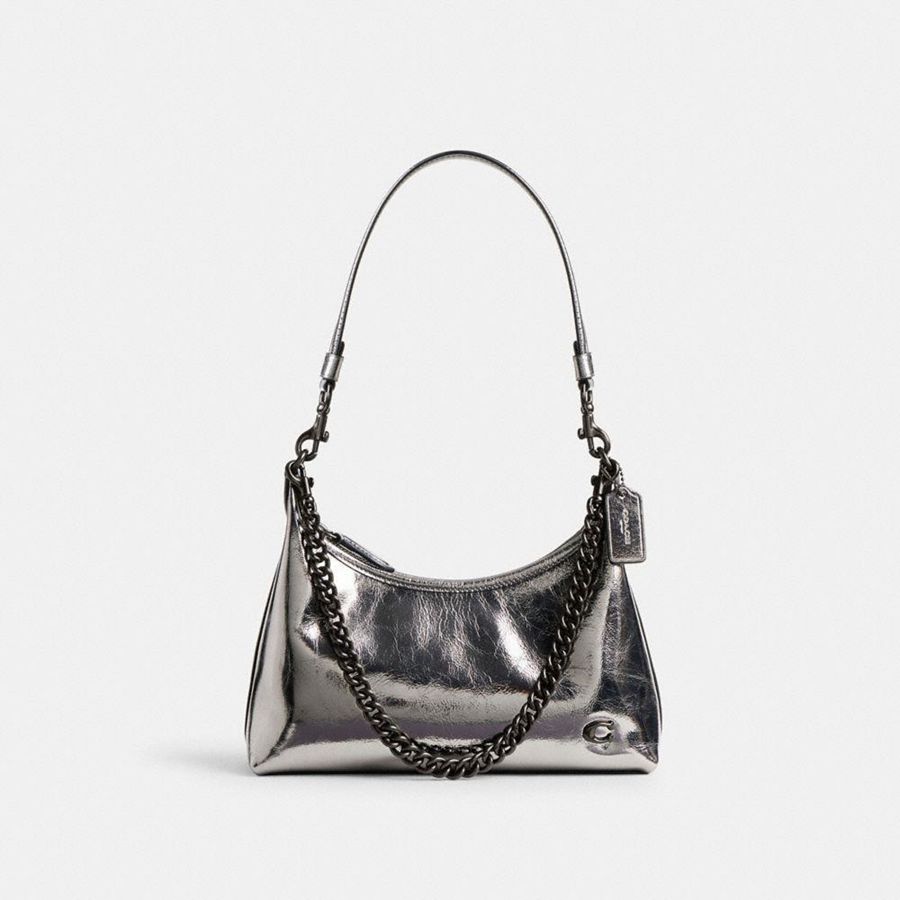 Bolsa Tiracolo COACH Juliet 25 Feminino Prateadas | 08915JOEQ