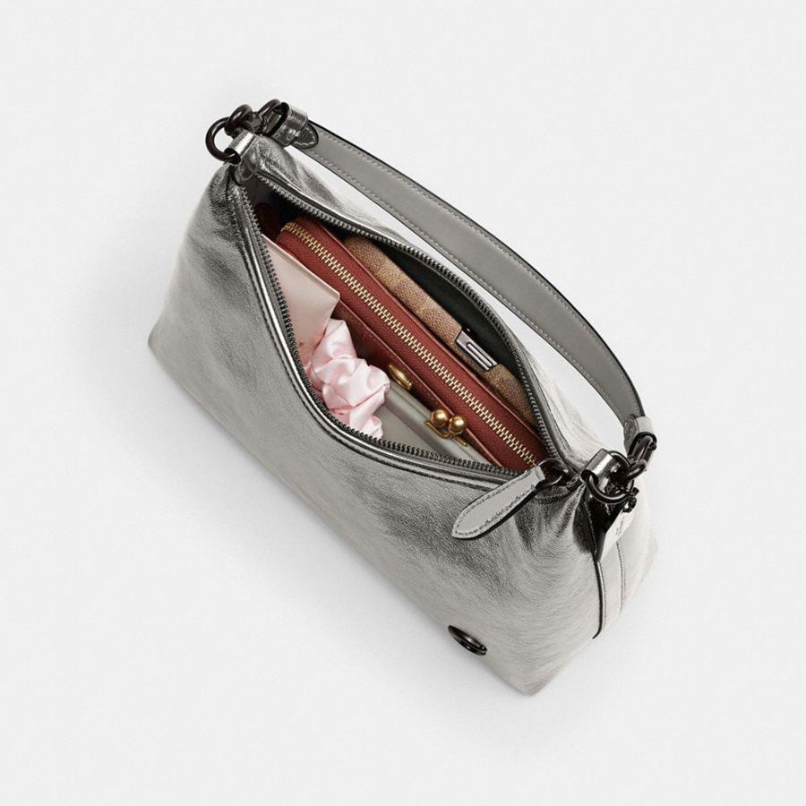 Bolsa Tiracolo COACH Juliet Feminino Prateadas | 45371MJXB