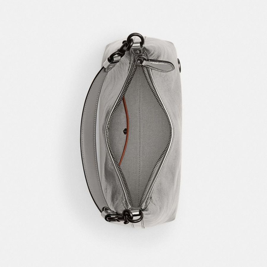 Bolsa Tiracolo COACH Juliet Feminino Prateadas | 45371MJXB