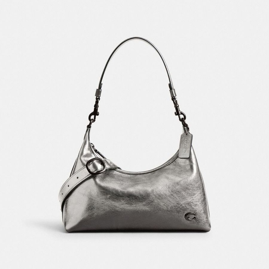 Bolsa Tiracolo COACH Juliet Feminino Prateadas | 45371MJXB