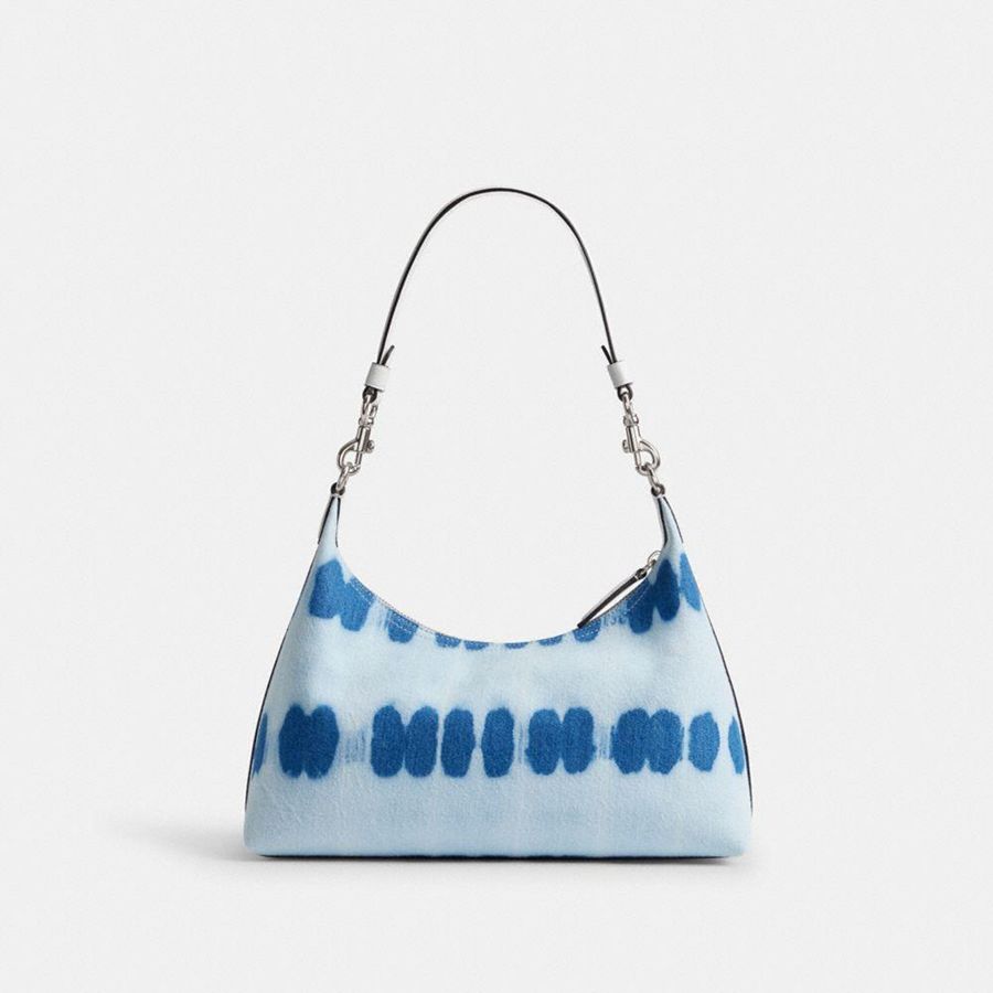Bolsa Tiracolo COACH Juliet With Tie Dye Feminino Azuis | 70345GETU