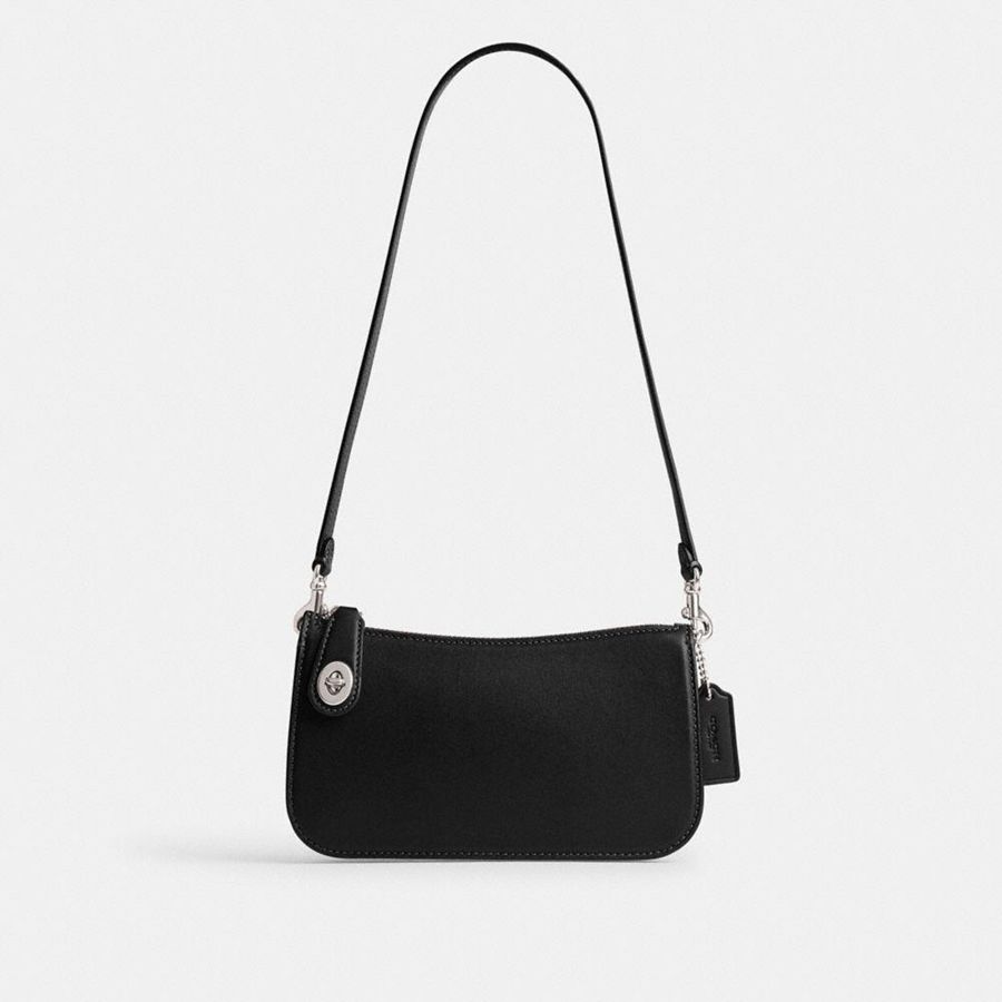Bolsa Tiracolo COACH Penn Feminino Pretas | 93610PNAL