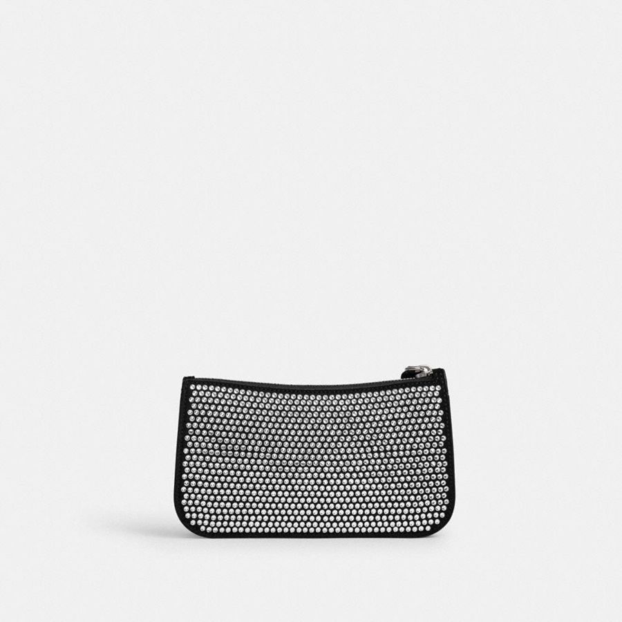 Bolsa Tiracolo COACH Penn With Crystal Feminino Prateadas | 92731HDFP