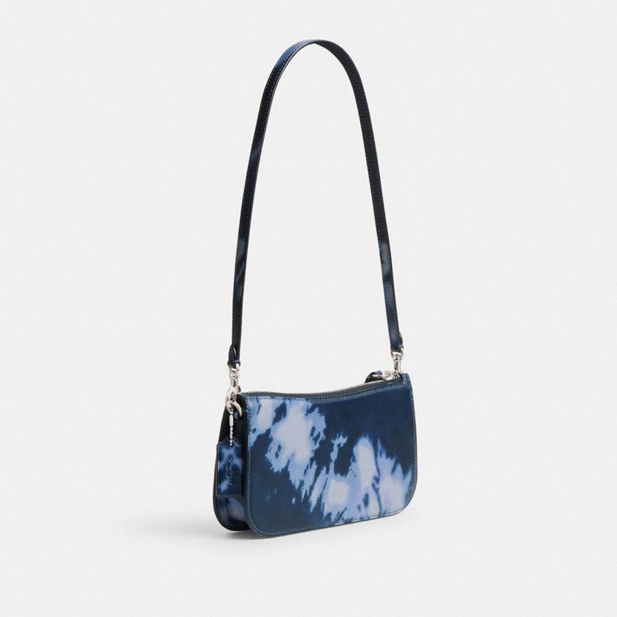 Bolsa Tiracolo COACH Penn With Tie Dye Print Feminino Azul Marinho | 68715NDHY