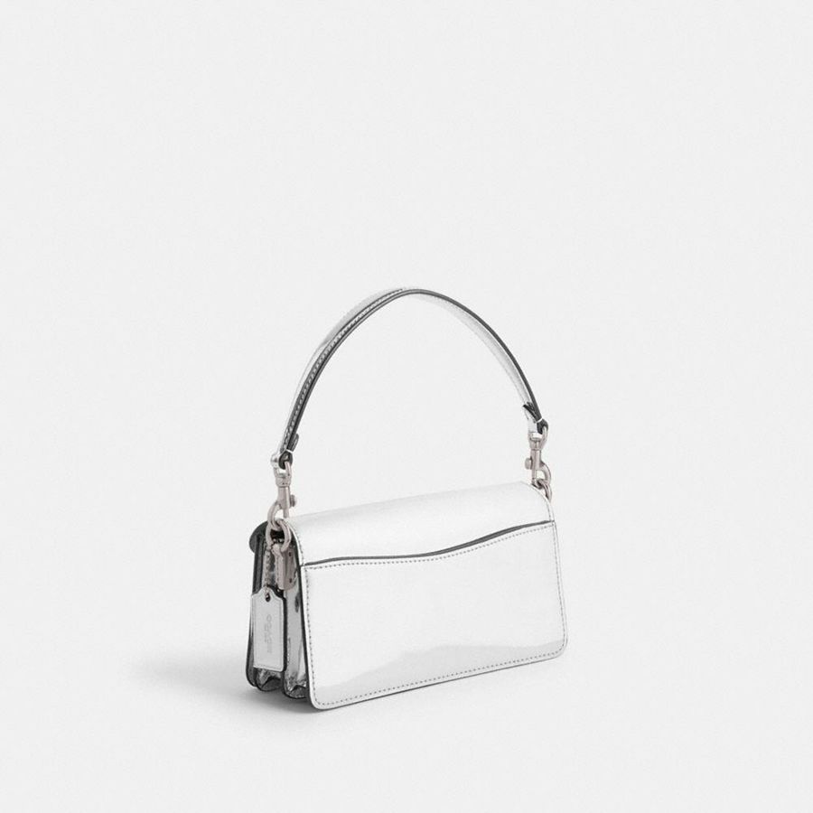 Bolsa Tiracolo COACH Tabby 20 In Metallic Feminino Prateadas | 98301CUOV