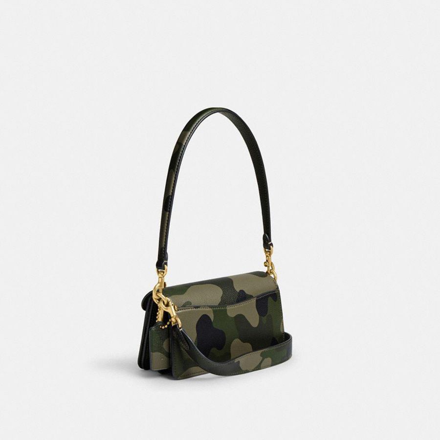 Bolsa Tiracolo COACH Tabby 20 With Camo Print Feminino Verdes | 94806TSIE