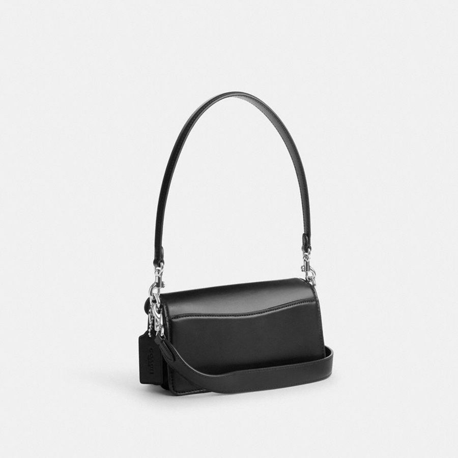 Bolsa Tiracolo COACH Tabby 20 With Crystal Feminino Pretas | 39184GNVR