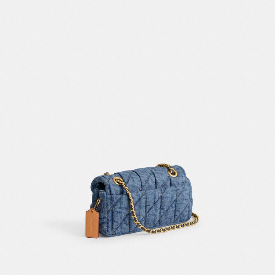 Bolsa Tiracolo COACH Tabby 20 With Quilting Feminino Azuis | 60193ZXTY