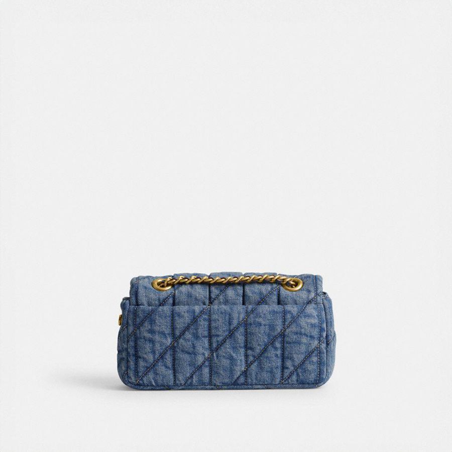 Bolsa Tiracolo COACH Tabby 20 With Quilting Feminino Azuis | 60193ZXTY