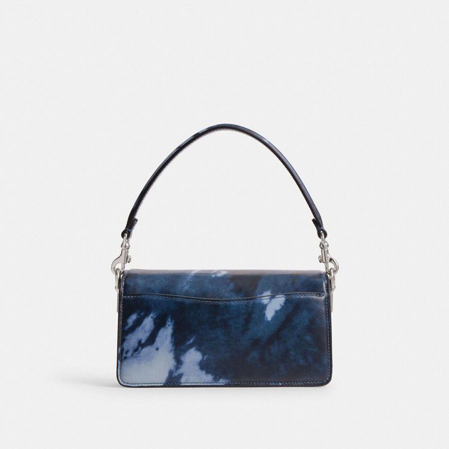 Bolsa Tiracolo COACH Tabby 20 With Tie Dye Print Feminino Azuis | 15378IRAV