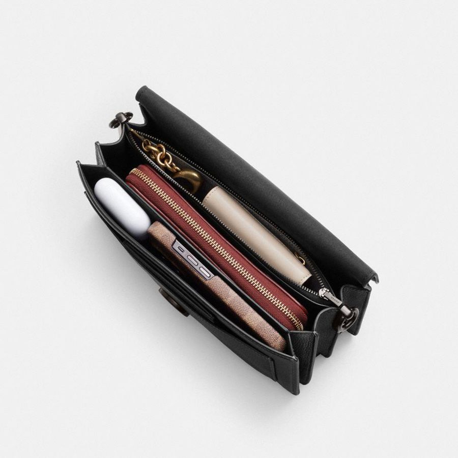 Bolsa Tiracolo COACH Tabby 26 Feminino Pretas | 89025OWGA