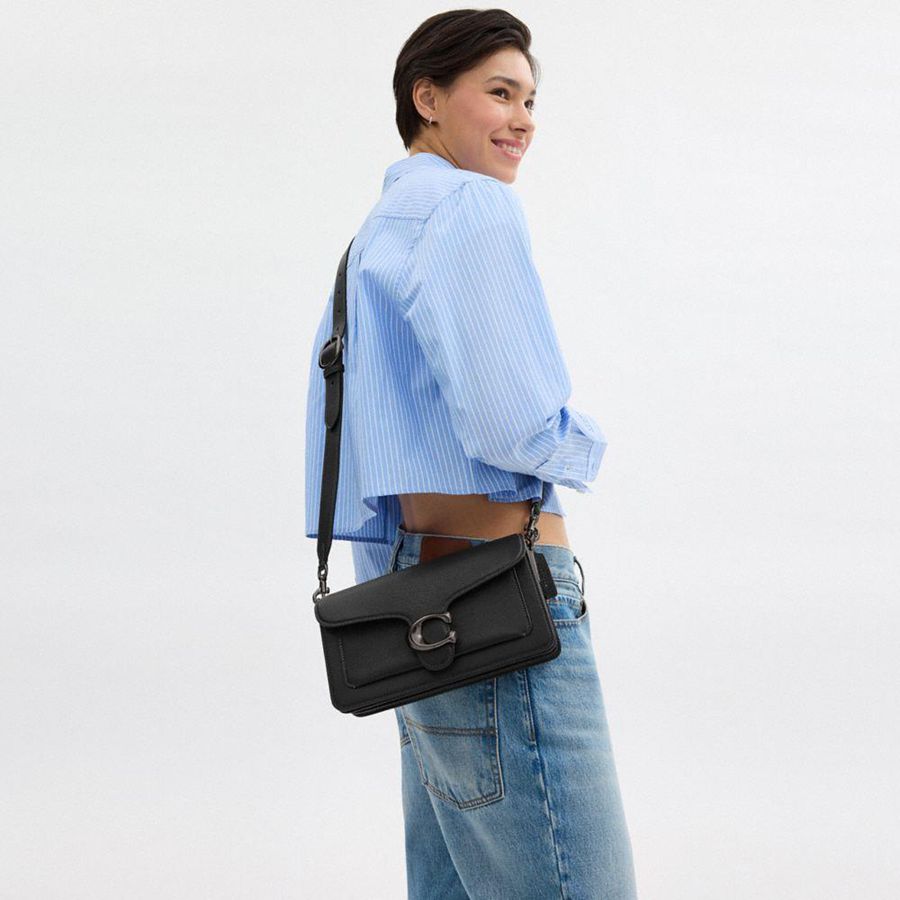 Bolsa Tiracolo COACH Tabby 26 Feminino Pretas | 89025OWGA