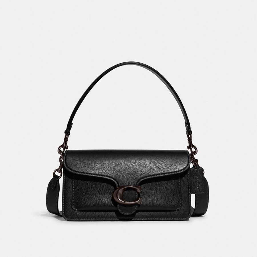 Bolsa Tiracolo COACH Tabby 26 Feminino Pretas | 89025OWGA