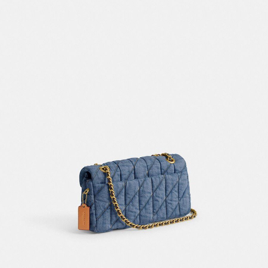 Bolsa Tiracolo COACH Tabby 26 With Quilting Feminino Azuis | 03812FJLD