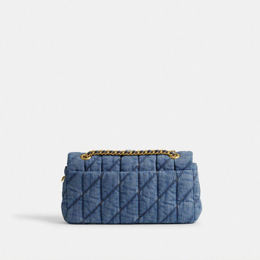 Bolsa Tiracolo COACH Tabby 26 With Quilting Feminino Azuis | 03812FJLD