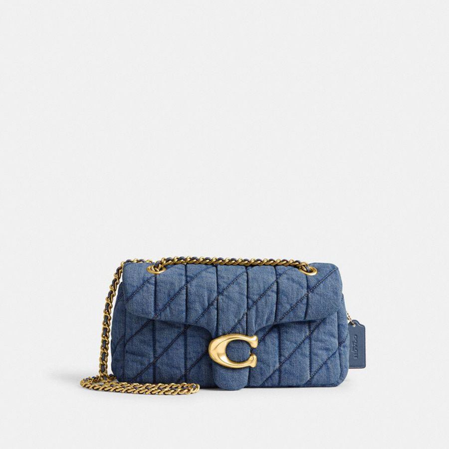 Bolsa Tiracolo COACH Tabby 26 With Quilting Feminino Azuis | 03812FJLD