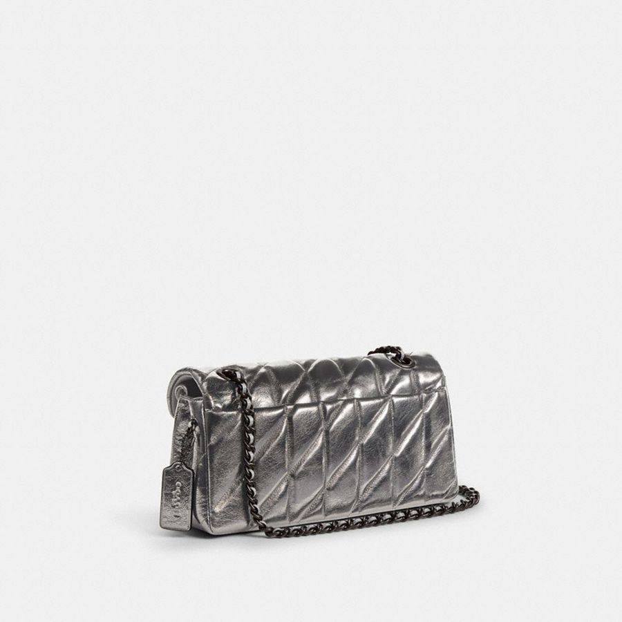 Bolsa Tiracolo COACH Tabby 26 With Quilting Feminino Prateadas | 97405QFTC