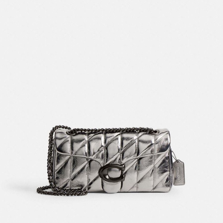 Bolsa Tiracolo COACH Tabby 26 With Quilting Feminino Prateadas | 97405QFTC