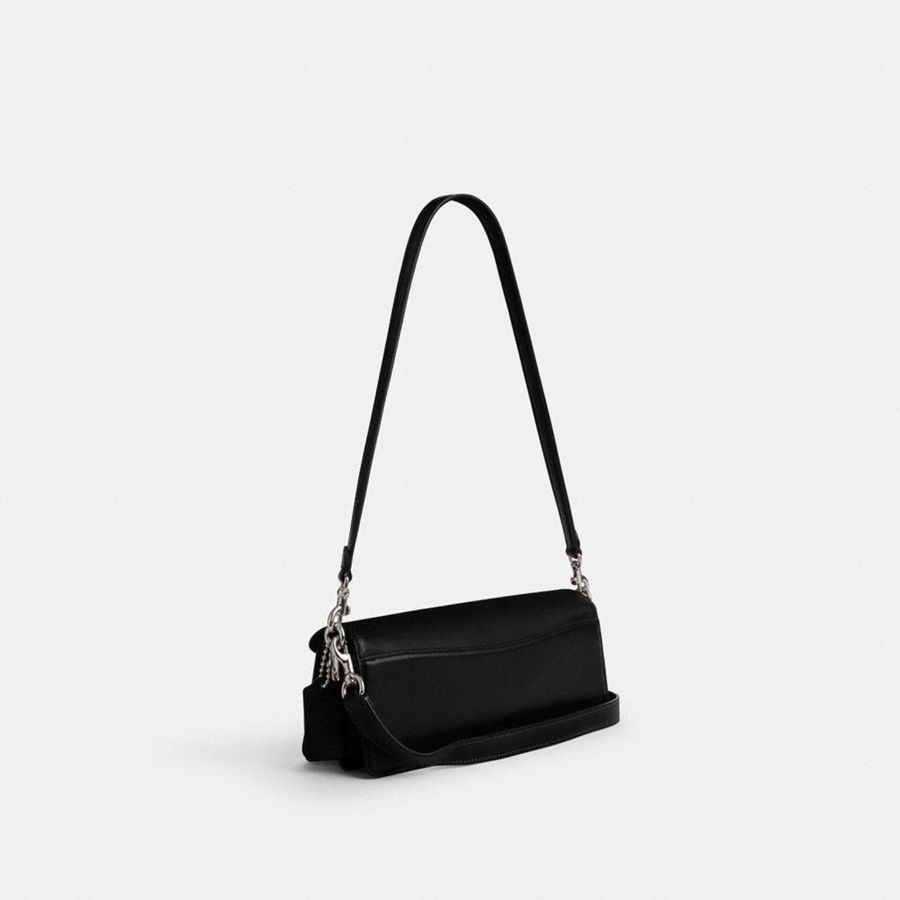 Bolsa Tiracolo COACH Tabby 28 With Crystal Feminino Pretas | 23605XVUF