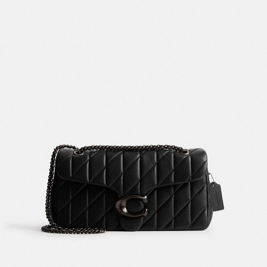 Bolsa Tiracolo COACH Tabby 33 With Quilting Feminino Pretas | 42193HPUI