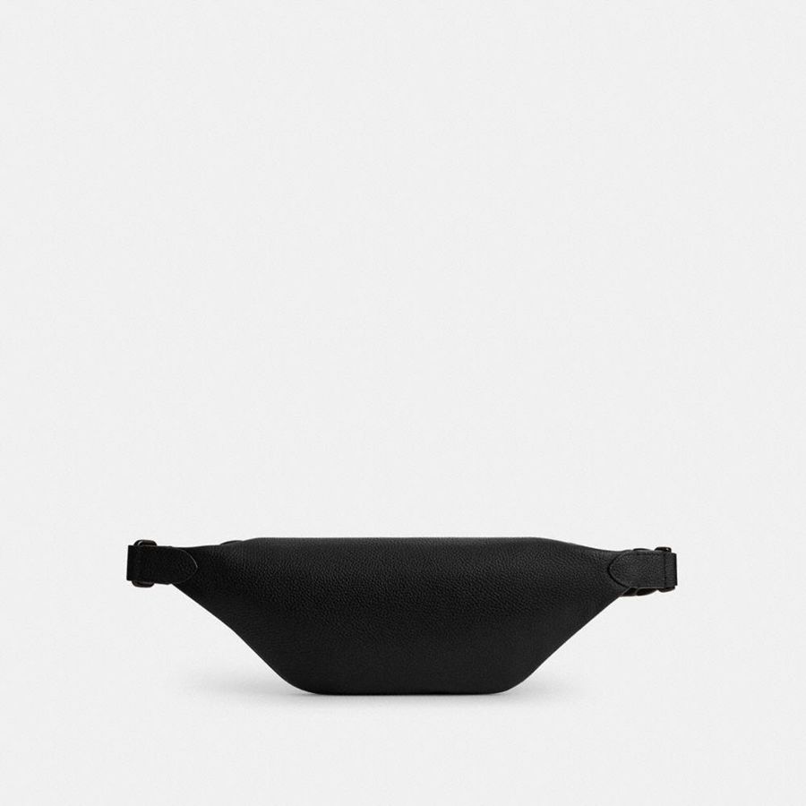 Bolsas De Cintura COACH Charter 7 Masculino Pretas | 39746ATSU