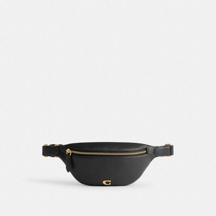 Bolsas De Cintura COACH Essential Feminino Pretas | 13796ZVBJ