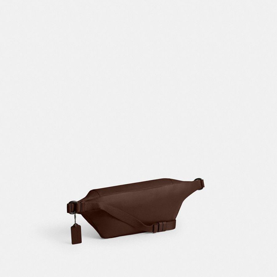 Bolsas De Cintura COACH Hall Masculino Marrom | 10835NSXT