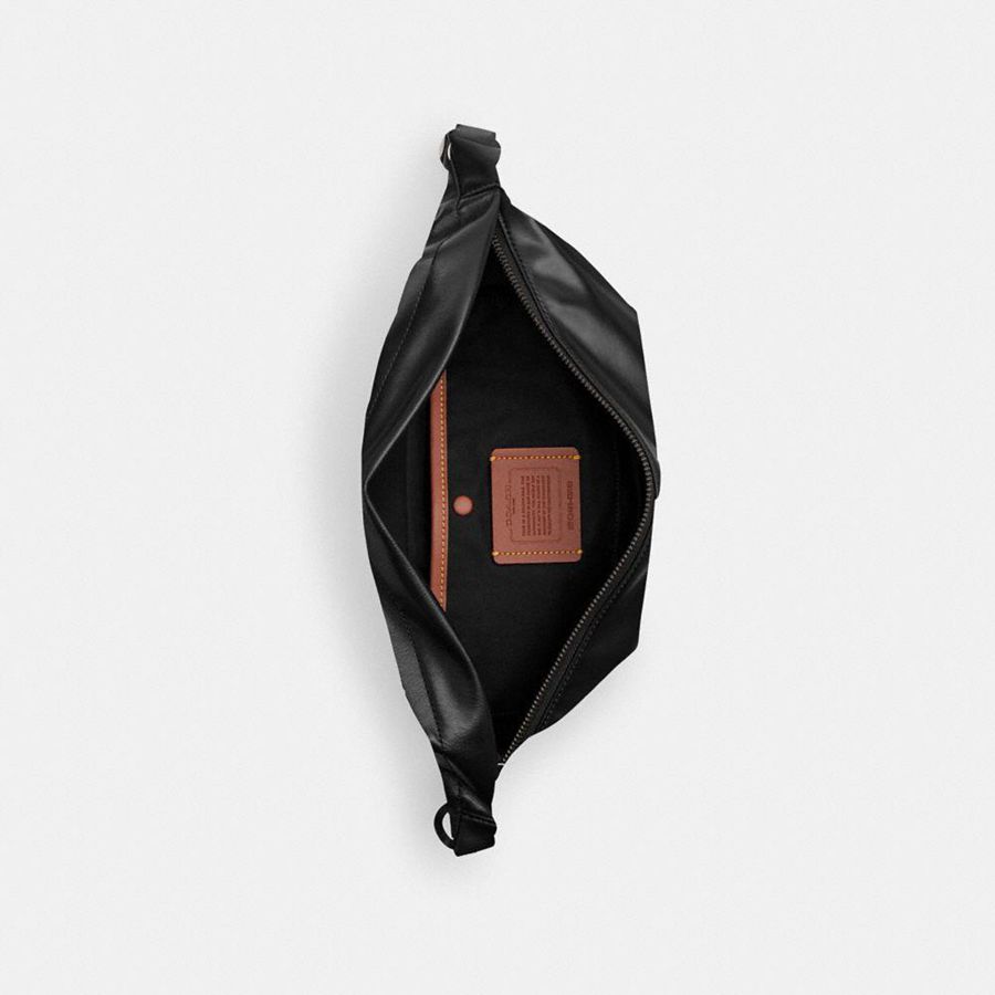 Bolsas De Cintura COACH Hall Masculino Pretas | 39615XMOG