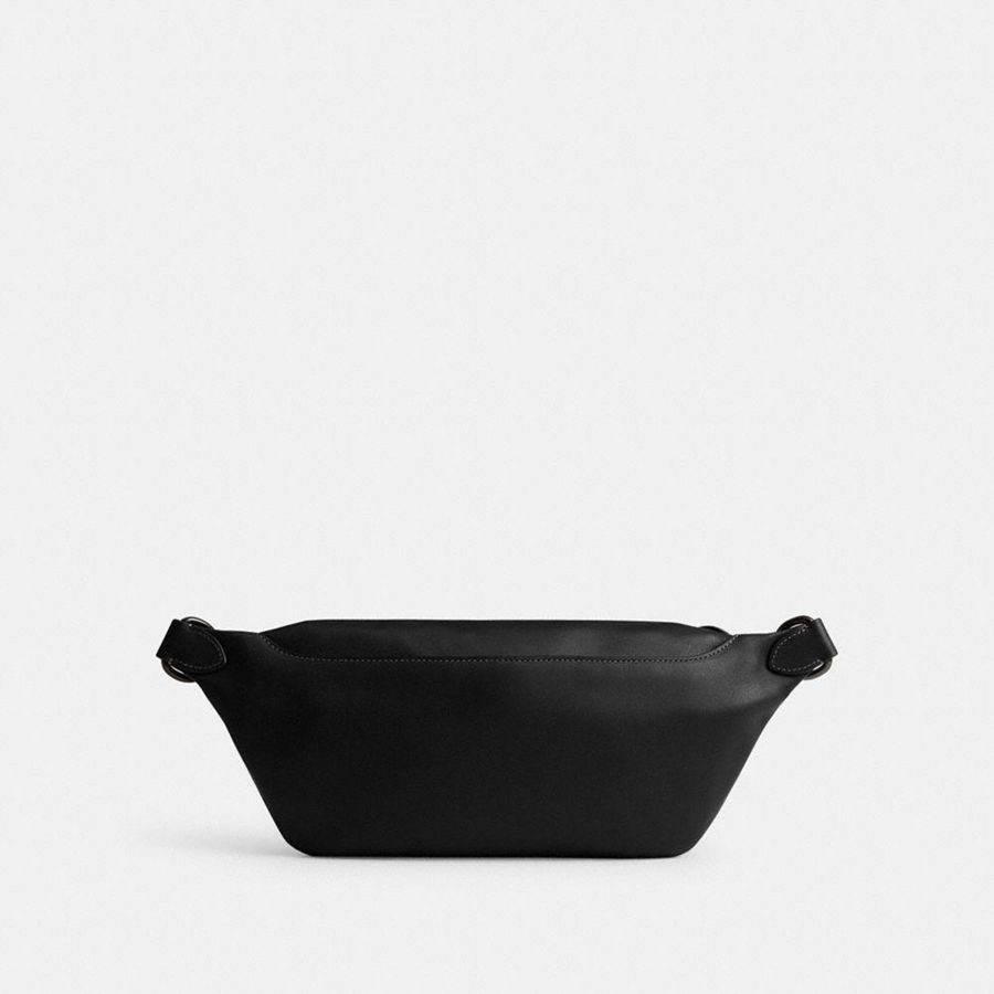 Bolsas De Cintura COACH League Masculino Pretas | 17239FGBP