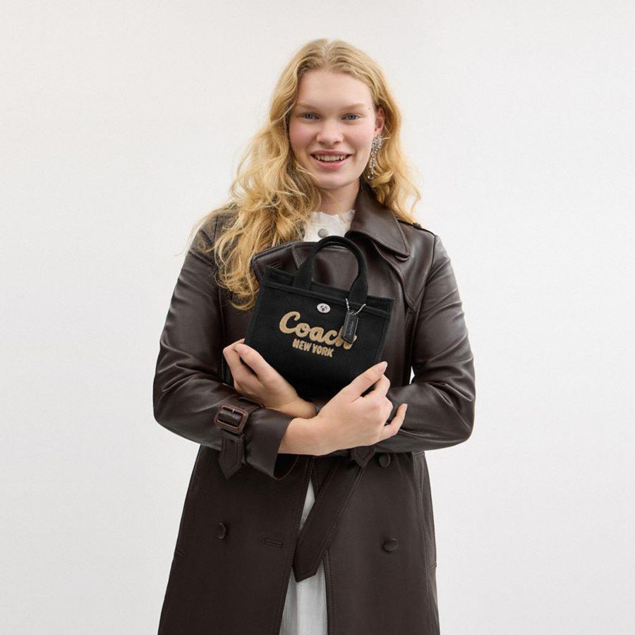 Bolsas Tote COACH Cargo 20 Masculino Pretas | 89416UZEK
