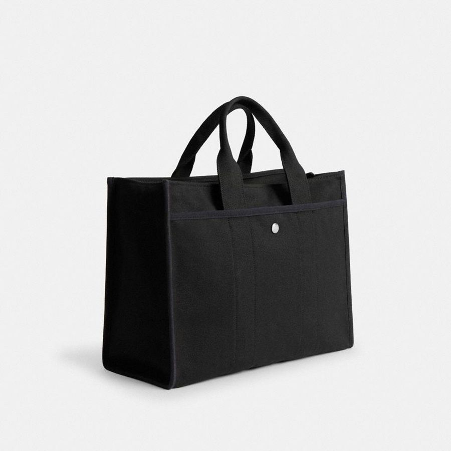 Bolsas Tote COACH Cargo 42 Masculino Pretas | 45368NATR