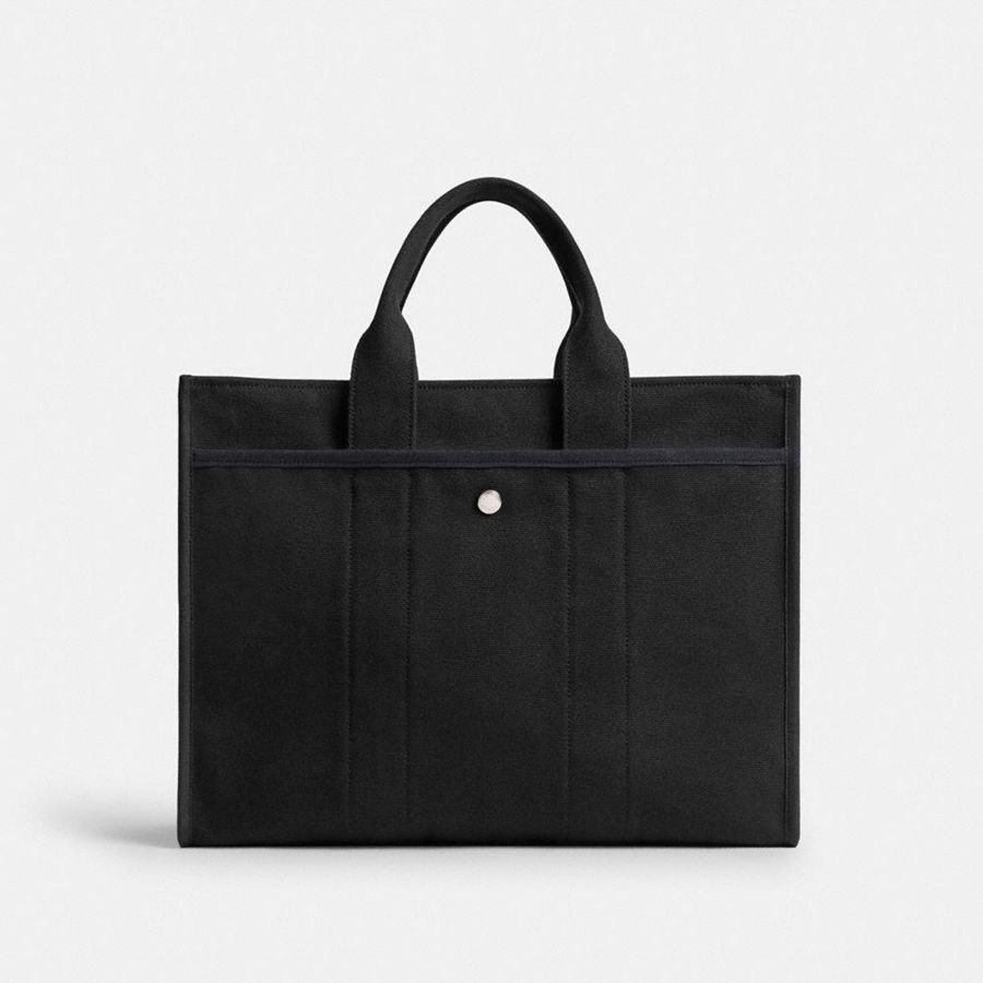 Bolsas Tote COACH Cargo 42 Masculino Pretas | 45368NATR