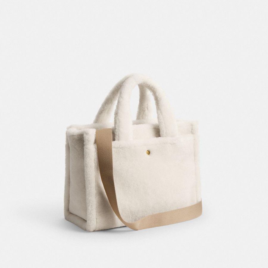 Bolsas Tote COACH Cargo Feminino Branco | 64327SHRB