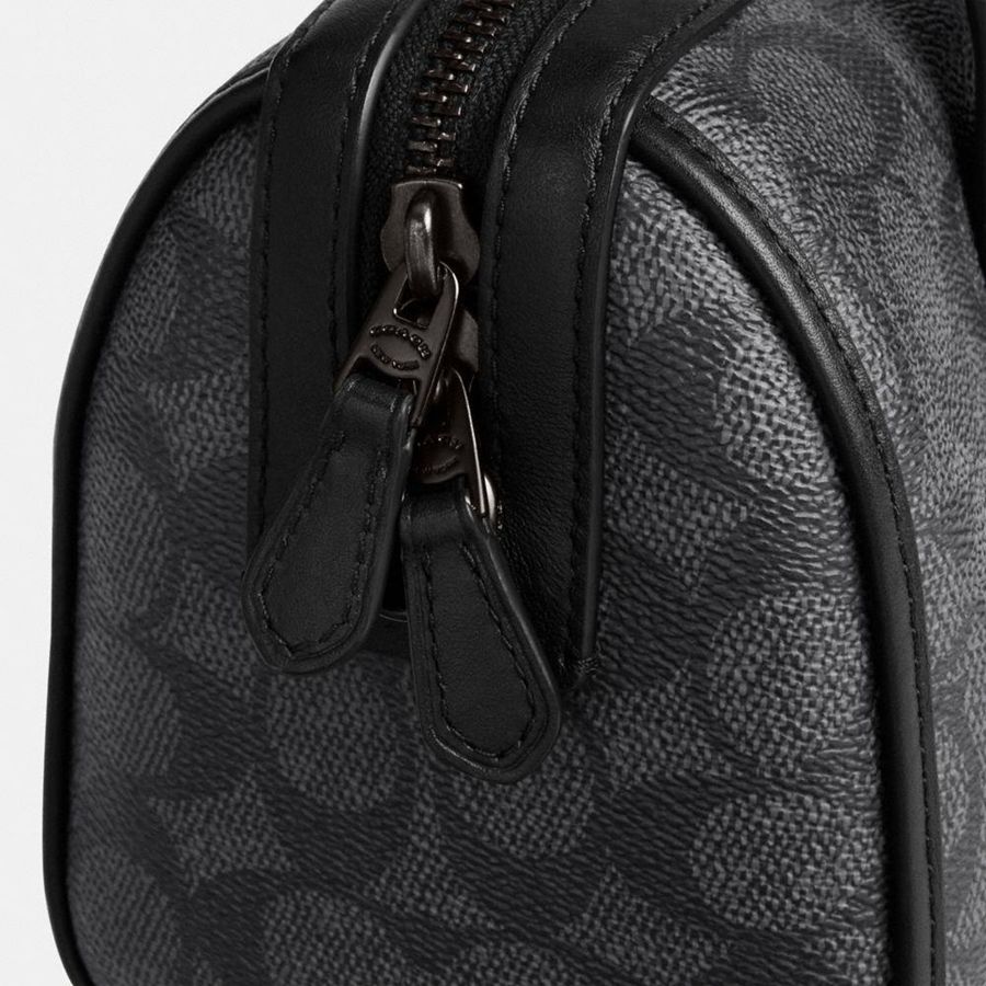 Bolsas Tote COACH Gotham Duffle 24 In Signature Canvas Masculino Cinzentas | 06395IQMB