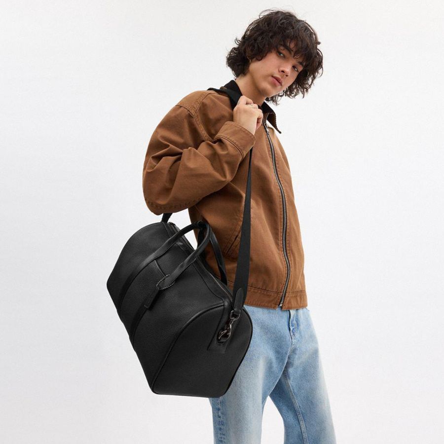 Bolsas Tote COACH Gotham Duffle 45 Masculino Pretas | 06874OTNQ