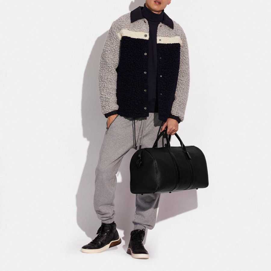 Bolsas Tote COACH Gotham Duffle Masculino Pretas | 48601HQZF