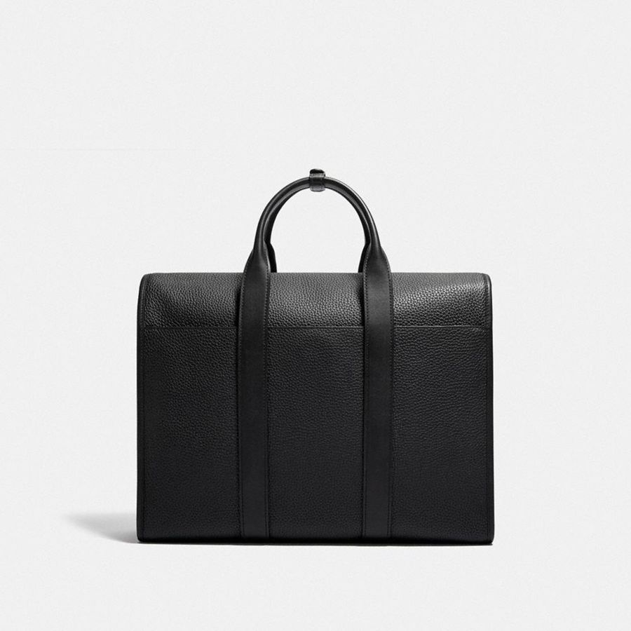 Bolsas Tote COACH Gotham Portfolio Masculino Pretas | 34687FYMG