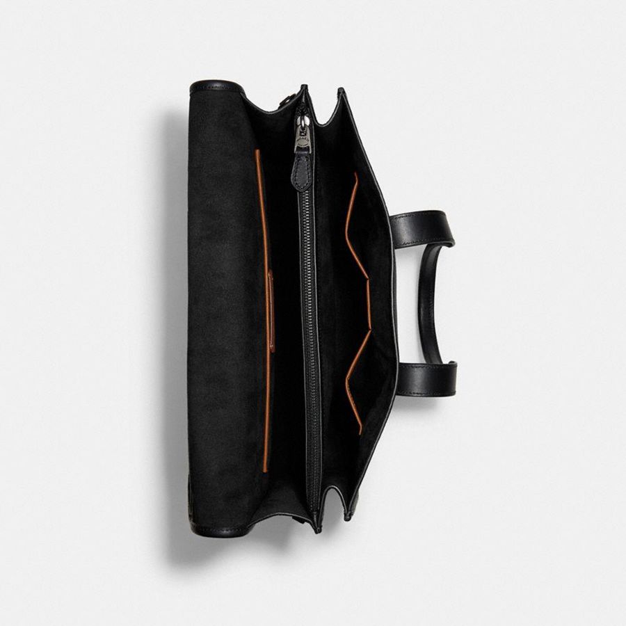 Bolsas Tote COACH Gotham Portfolio Masculino Pretas | 34687FYMG