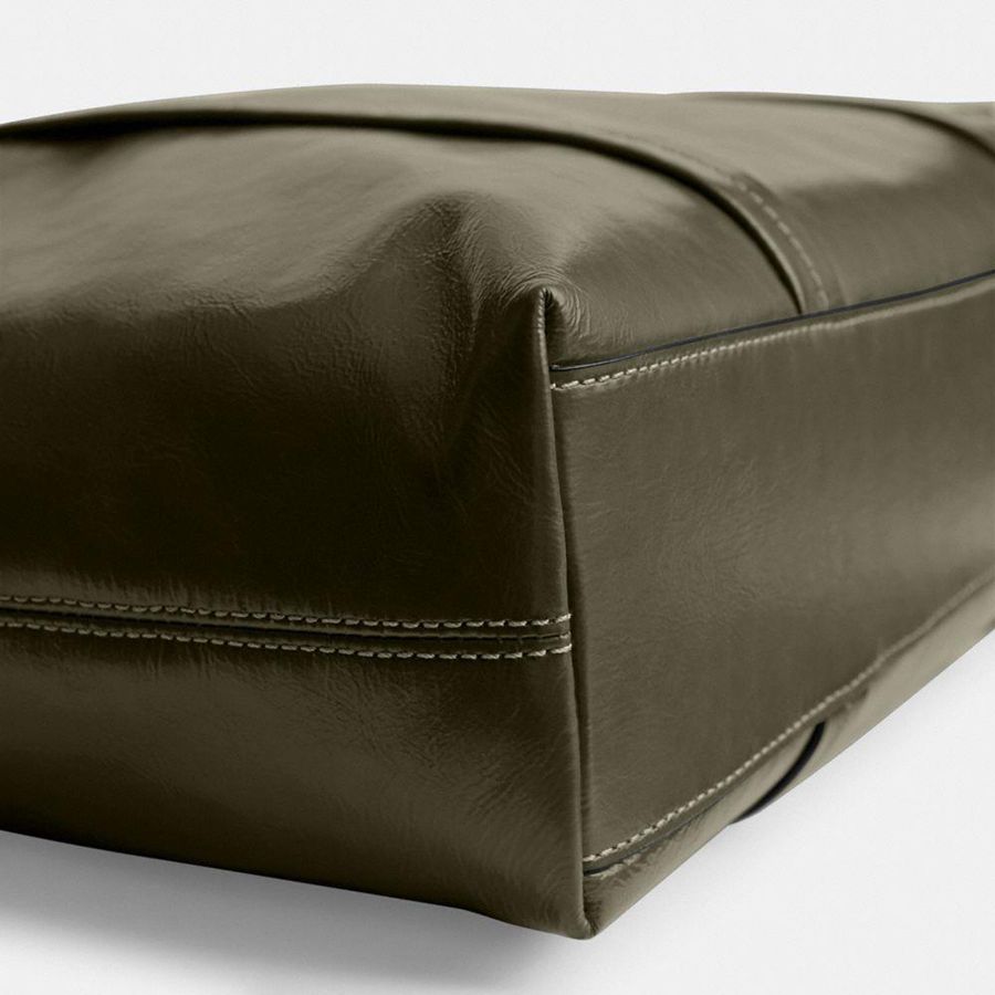 Bolsas Tote COACH Hall 33 Feminino Verdes | 14250RCAM